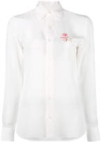Thumbnail for your product : Loewe embroidered flower shirt