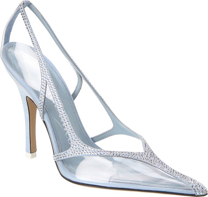 ATTICO Vinyl & Suede Pump