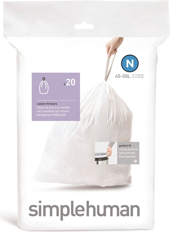 Simplehuman Odorsorb Pod Trash Bags Refill Pack - 4ct : Target