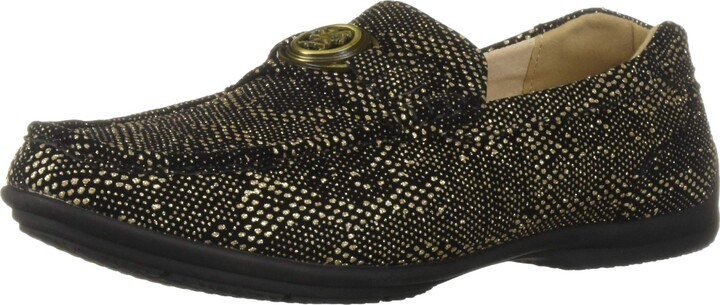 black and gold stacy adams