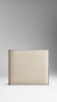 Thumbnail for your product : Burberry Grainy Leather Folding Wallet
