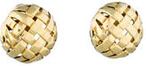 Thumbnail for your product : Tiffany & Co. Gold Basket Weave Earrings