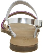 Thumbnail for your product : Office Honey Sling Back Sandals Purple Pony With White Silver Mix