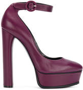 Thumbnail for your product : Casadei buckled high heel pumps