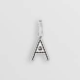 Thumbnail for your product : Burberry Leather-topstitched 'A' Alphabet Charm