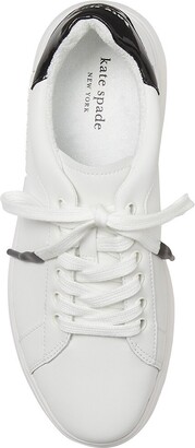 Kate Spade Lift Leather Low-Top Sneakers