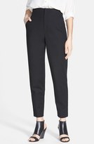 Thumbnail for your product : Vince Camuto Crop Stretch Cotton High Waist Pants