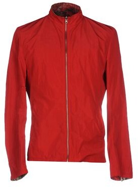 Grey Daniele Alessandrini 40 Man Red Jacket Polyester