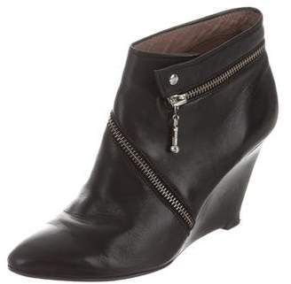 Belle by Sigerson Morrison Pointed-Toe Wedge Booties