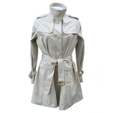 Thumbnail for your product : Moncler Beige Polyester Coat