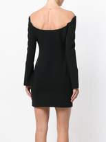 Thumbnail for your product : Alexander Wang sheer panel fitted dress