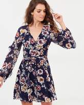 Thumbnail for your product : Nicholas Garden Rose Mini Blouson Dress