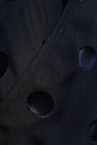 Thumbnail for your product : Mason by Michelle Mason Fil Coupe Silk-blend Chiffon Maxi Wrap Dress