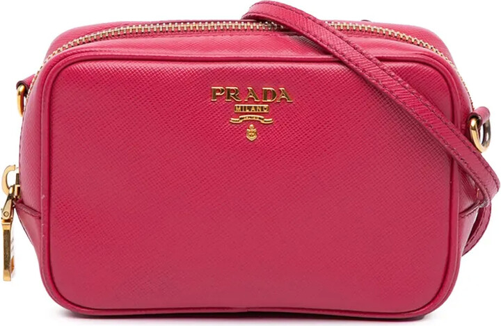 Prada Pre-Owned 2000-2025 Mini Saffiano Camera Bag crossbody bag