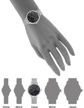 Skagen Analog Stainless Steel Mesh Bracelet Watch
