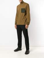 Thumbnail for your product : Oamc contrast turtle-neck sweater