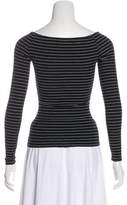 Thumbnail for your product : Reformation Striped Rib Knit Top