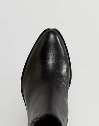 Calvin Klein Volise Black Heeled Ankle Boots