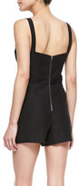 Thumbnail for your product : Milly Sweetheart-Neck Jumpsuit, Black