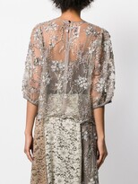 Thumbnail for your product : Antonio Marras Beaded Floral Blouse