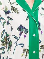 Thumbnail for your product : Derek Lam 10 Crosby Botanical Print Pajama Shirt