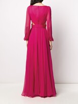 Thumbnail for your product : Alexander McQueen Bow Detail Evening Gown