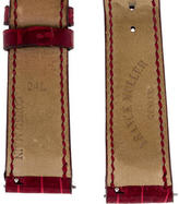 Thumbnail for your product : Franck Muller 17mm Alligator Watch Strap