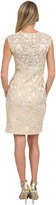 Thumbnail for your product : Sue Wong Short V-Neck Dress in Champagne