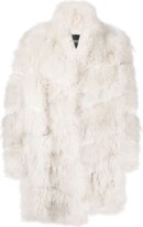 Corvara quilted fur coat 