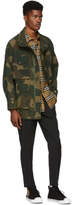 Thumbnail for your product : Burberry Khaki Camo Field Exbury Jacket