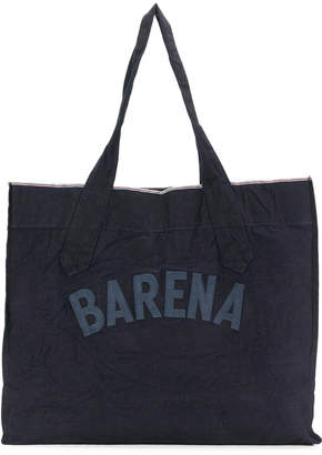 Barena large logo shopper tote bag