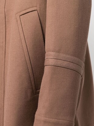 Jacquemus Concealed-Front Button Coat