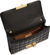 Thumbnail for your product : Michael Kors Gia quilted leather clutch