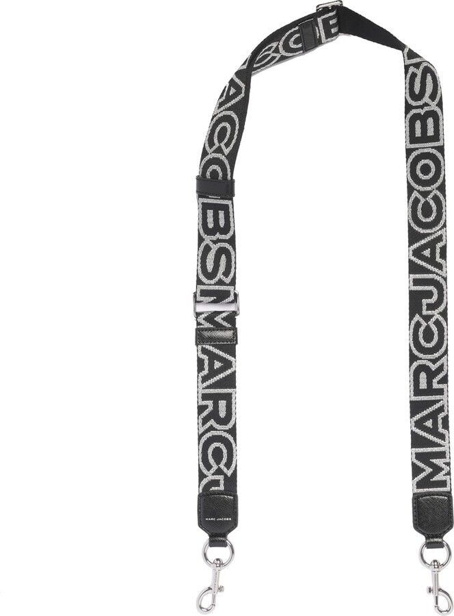 Marc Jacobs The Thin Outline Logo Webbing Strap - ShopStyle