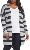 Thumbnail for your product : Vince Camuto Long Stripe Cardigan