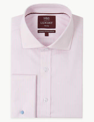 Marks and Spencer Pure Cotton Tailored Fit Oxford Shirt