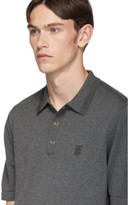 Thumbnail for your product : Burberry Grey Monogram Rosston Polo