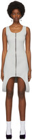 Thumbnail for your product : Lourdes Grey Rib Zip Dress