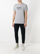 Thumbnail for your product : A.P.C. logo T-shirt