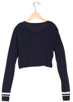 Thumbnail for your product : Chloé Girls' Cropped Long Sleeve Cardigan
