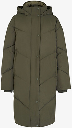 Whistles Tessa padded recycled-polyester puffer coat