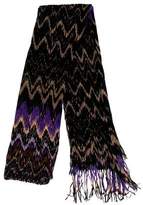 Thumbnail for your product : Missoni Silk & Wool -Blend Fringe Scarf