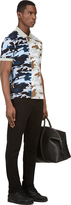 Thumbnail for your product : Givenchy Black Camo Detail Skinny Jeans