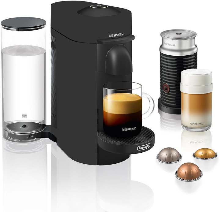 Nespresso by De'Longhi Nespresso Vertuo Plus Coffee & Espresso Machine with Aeroccino Milk