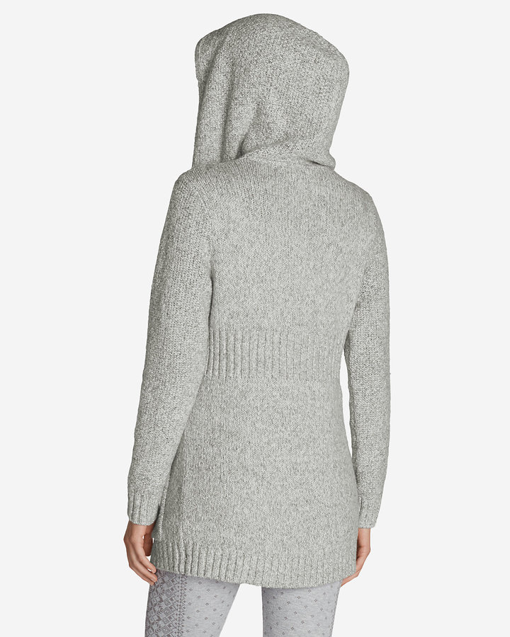 eddie bauer women's hooded sleep cardigan