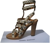 Thumbnail for your product : Isabel Marant Ecru Leather Sandals