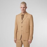 Thumbnail for your product : Burberry Topstitched Wool Tailored Jacket