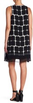 Thumbnail for your product : Max Studio Scarf Print Sleeveless Shift Dress