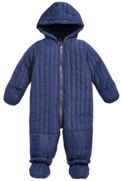 macy's baby boy snowsuit