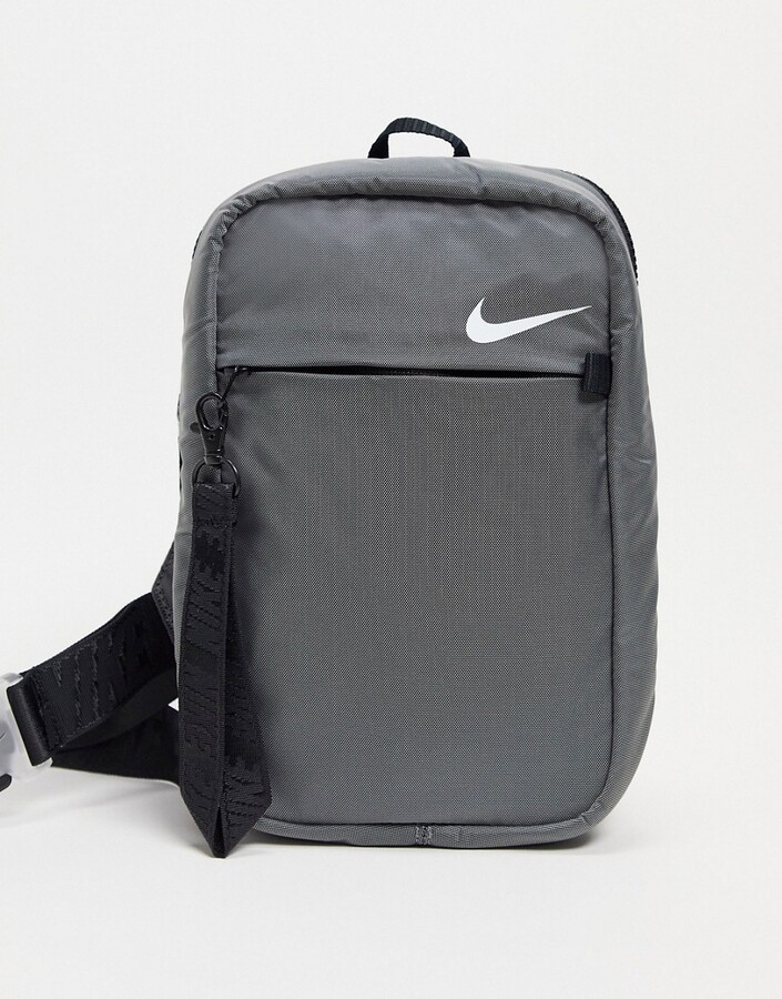 Nike Essentials iridescent flight bag in grey - ShopStyle Activewear